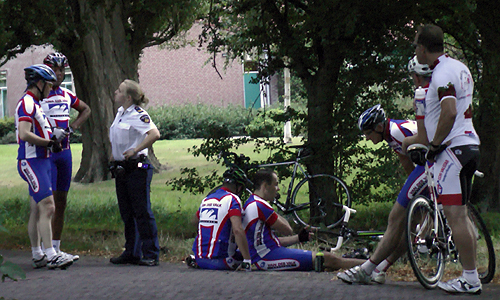 14 augustus aanrijding met letsel Aan het Verlaat