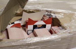 Inval in loods vol illegale sigaretten Klopperman Wateringen