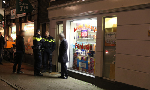 12 februari Overval op supermarkt Stille Veerkade Den Haag
