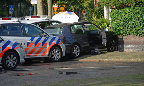 8 augustus Bestuurder aangehouden na achtervolging Ruychrocklaan Den Haag