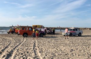 Zwemmers in de problemen, drie mannen overleden Noordzee Den Haag/Wassenaar