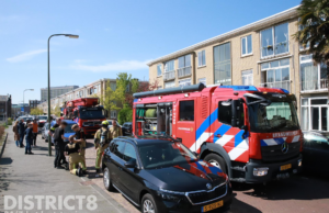 Monteur gewond na steekvlam in woning Nieuwersluisstraat Den Haag