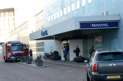 15 november Brand gewoed in elektriciteitsvoorziening World Forum Churchillplein Den Haag