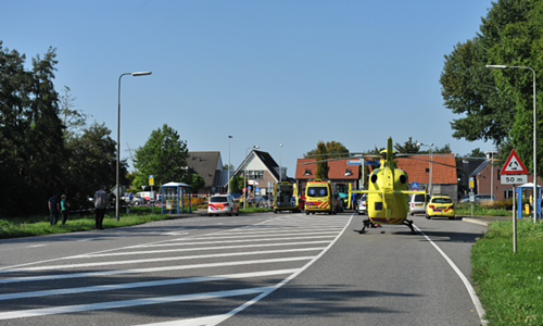 3 september Fietser zwaar gewond na ongeval Hazerswoude Rijndijk