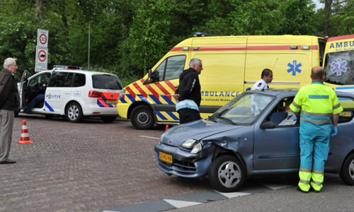 6 mei Aanrijding met letsel Presant Snoepweg Leiderdorp