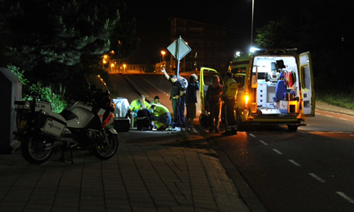 26 mei Fietser gewond bij ongeval Buitenhoflaan Leiderdorp