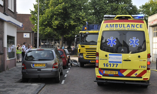 10 juli Fietser gewond bij ongeval Tramstraat Rijnsburg