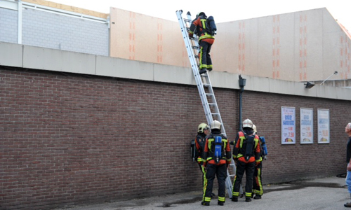 11 juni Brand bij wijnhandel Voorschoten