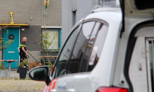 10 juli Inbreker onwel na aanhouding Jan van Galenstraat Schiedam