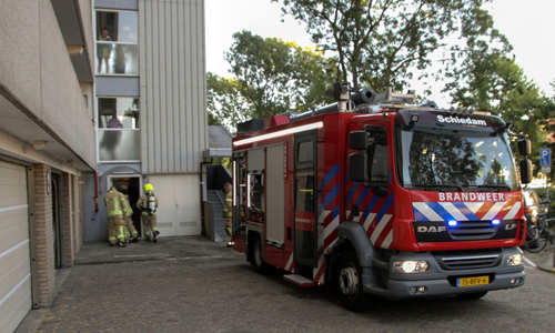 15 juli Brandweer inzet voor overijverige kookkunsten Holysingel Vlaardingen