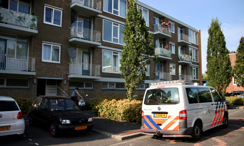 20 juli Belgische terrorismeverdachte aangehouden Valeriusstraat Schiedam