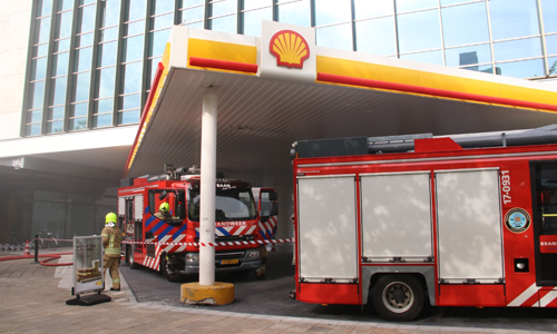 20 juli Grote brand in elektriciteitshuis Hofplein Rotterdam