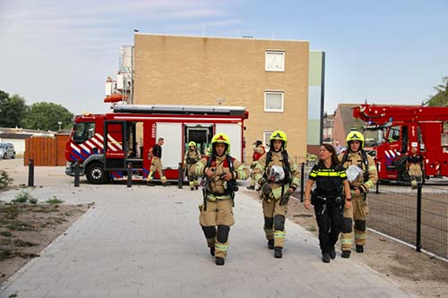 24 juli Gewonde na keukenbrand Muiderslotstraat Schiedam