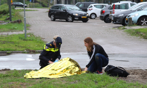 6 september Fietsster gewond na aanrijding met auto Hargalaan Schiedam