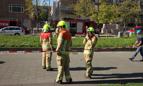 27 september Hoofdgasleiding kapot bij graafwerkzaamheden Nicolaas Beetsstraat Rotterdam