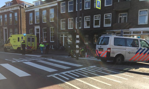 27 september Man in scootmobiel aangereden door auto Nieuwe Haven Schiedam