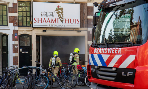 29 september Brand in eethuis Schiedamseweg Rotterdam