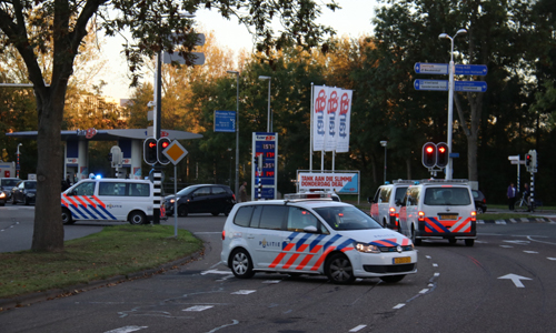 18 oktober Waarschuwingsschot gelost na BTGV Nieuwe Damlaan Schiedam