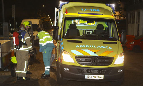 27 oktober Arm verbrand door vrijgekomen stoom Fokkerstraat Schiedam