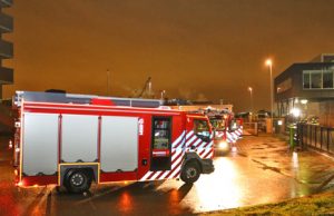 5 december Groot alarm voor brand blijkt stofwolk Maassluissedijk Vlaarindingen
