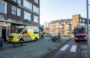 13 december Lichtgewond na brandje in keuken Rubensplein Schiedam
