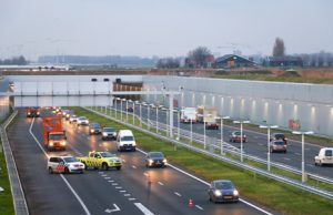 14 december File door ongeval op A4 Schiedam