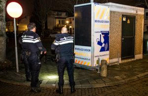 23 december Brandstichting bij cameramast Riouwlaan Vlaardingen