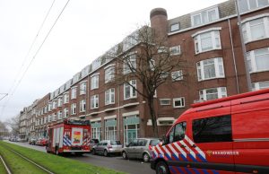 Koepel naar beneden gewaaid Mathenesserdijk Rotterdam