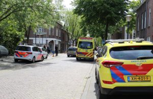 Inzet traumahelikopter voor medische noodsituatie Boslaan Vlaardingen