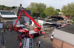 Knallen uit koelsysteem supermarkt Hof van Spaland Schiedam