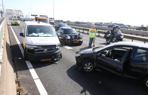 Spookrijder veroorzaakt ongeval A16 Rotterdam
