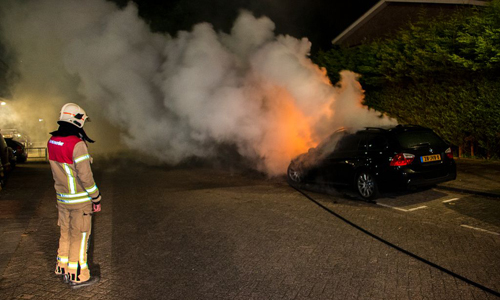 20 mei Pyromaan slaat weer toe in Vlaardingen Gijsbrecht van Amstelstraat