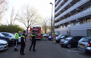 Brand in keuken Chopinplein Schiedam
