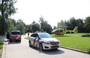 Inzet MMT personeel voor medisch incident Poldervaartpad Schiedam
