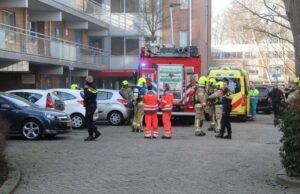 Brand in flat na elektrocutie monteur Baarnhoeve Vlaardingen