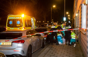 Zwaargewonde man op straat, 3 aanhoudingen Spaansebocht Rotterdam