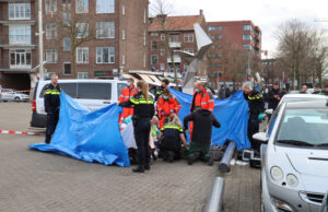 Zwaargewonde bij steekpartij Grote Visserijstraat Rotterdam
