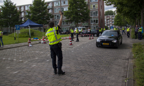 16 juni Diverse voertuigen in beslag genomen bij controle Laan van Bol’Es Schiedam