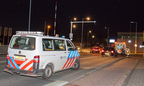 25 juni Persoon gewond bij frontale aanrijding Schiedam