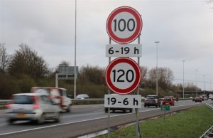 Nieuwe maximumsnelheid geldig op de A20 Rotterdam