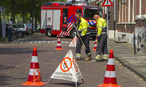 23 juli Woningen ontruimd door flink gaslek Oosthavenkade Vlaardingen