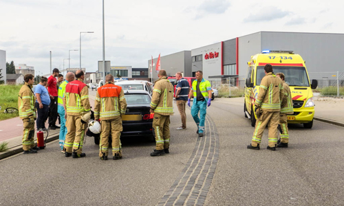 2 september Gewonde bij frontale aanrijding Fortunaweg Schiedam