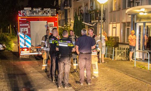 11 september 6 woningen ontruimd door benzinelucht Van Limburg Stirumstraat Vlaardingen