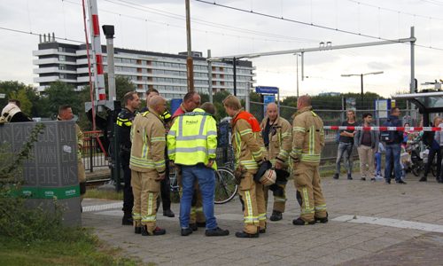 19 september Bovenleiding in brand NS station Vlaardingen Centrum