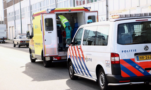 28 september Gewonde bij bedrijfsongeval Vulcaanweg Vlaardingen