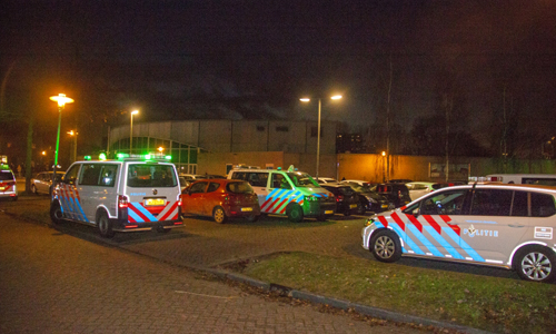 26 november Brand bij Thermen Holiday Prinses Beatrixlaan Schiedam