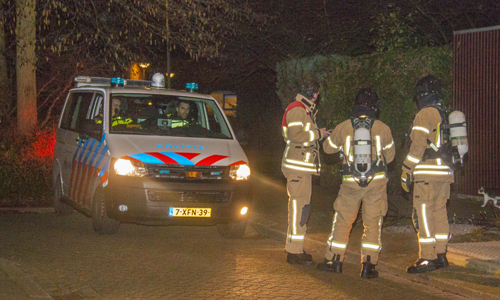 28 december Brandweer met spoed opgeroepen voor buitenbrand Gildeweg Schiedam