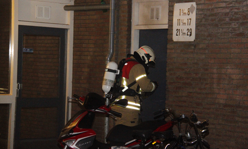 30 december Brand in kelderbox Penseel Capelle aan den IJssel