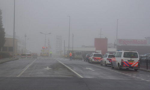 24 januari Gasontsnapping bij ExxonMobil Botlek Botlekweg Rotterdam