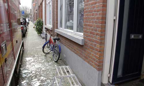 3 februari Persoon aangehouden na poging brandstichting Voltastraat Schiedam